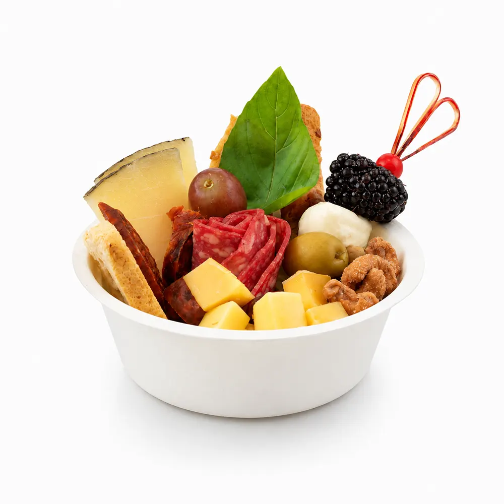 Bouquet Valumé con selección de quesos, embutidos, aceitunas y frutos secos